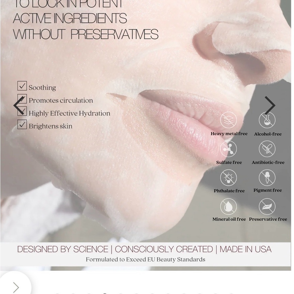 HydraPure Mask - White - Picture 4 of 11